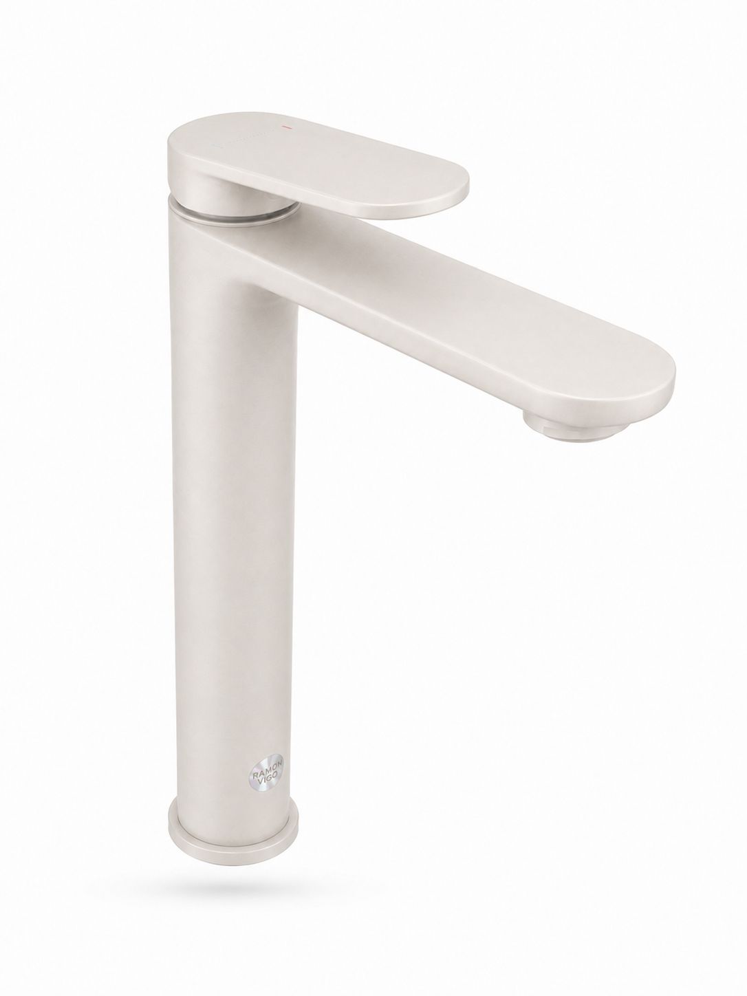 Baterie pentru lavoar cu corp inaltat, alama, alb RV1651HW