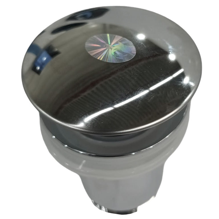 Ventil lavoar click-clack, ABS, crom RV888855