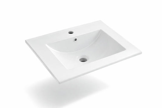 Set mobilier baie, PVC, 60x45x50cm, alb RVC0021W