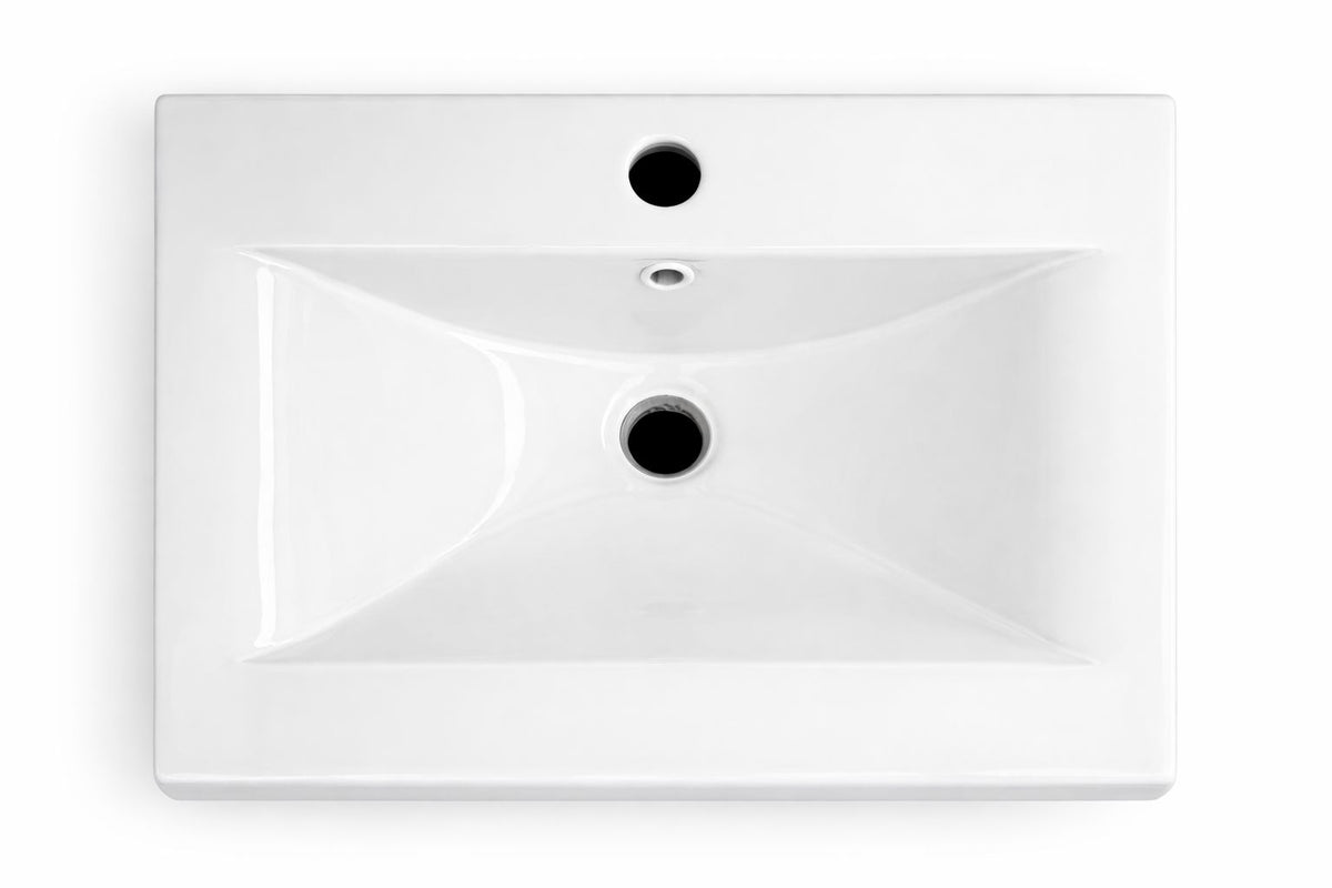 Set mobilier baie, PVC, 50x43x52 cm, gri RVH11-500G