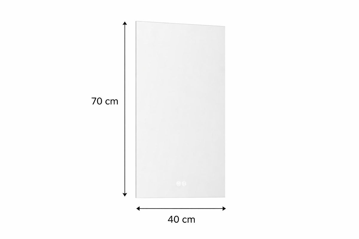 Set mobilier baie, PVC, 40x20x55cm, alb RVH24-400W
