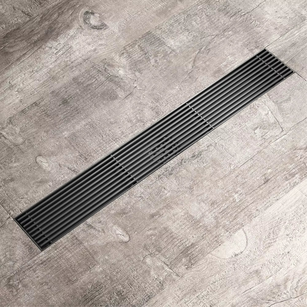 Rigolă duș liniară, inox 304, 57x500mm, negru RV8888104