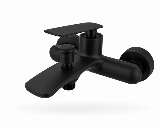 Baterie de cada, alama, fara set de dus, negru RV7403B