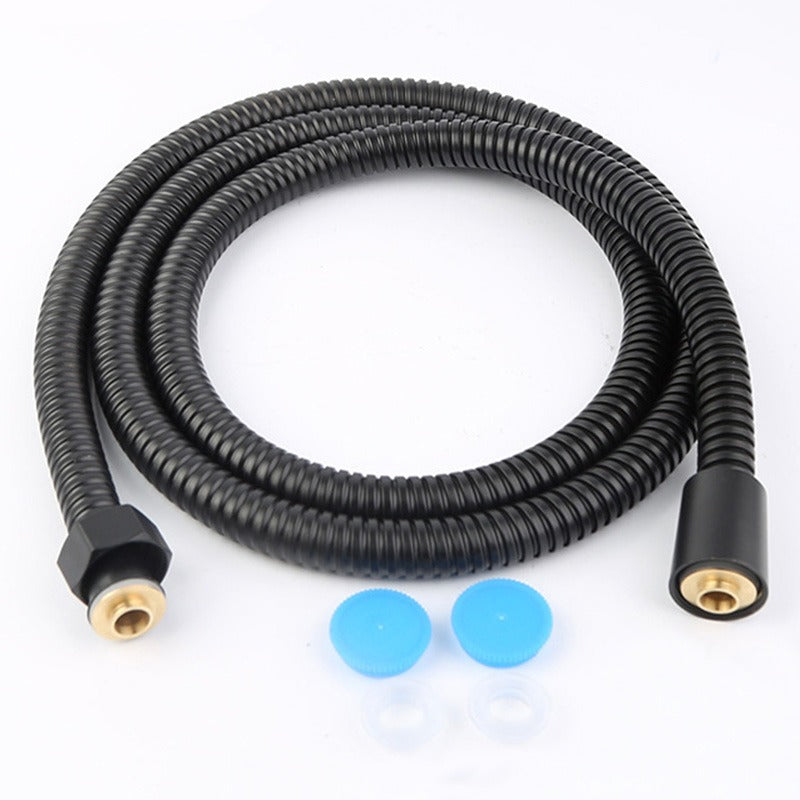 Set complet de dus, para cu 5 functii, negru  RV888846