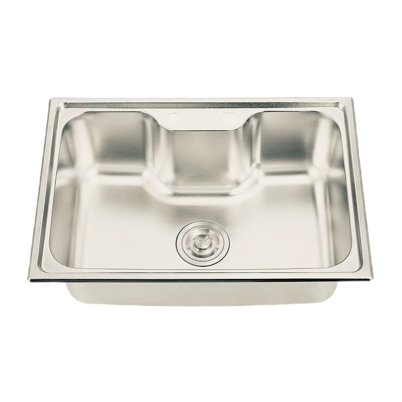 Chiuveta de bucatarie, otel inoxidabil, 80x50 cm, satin  RV888825