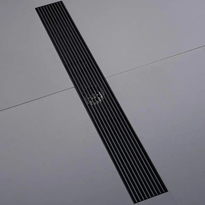 Rigolă duș liniară, inox 304, 57x500mm, negru RV8888104
