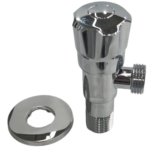 Robinet coltar cu rozeta 1/2"x1/2" RV888815