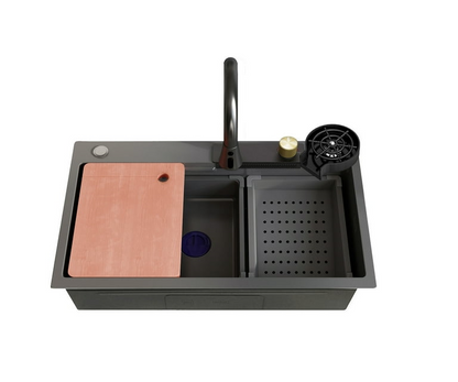 Chiuveta multifunctionala, otel inoxidabil, 75x45cm, gri  RV888824