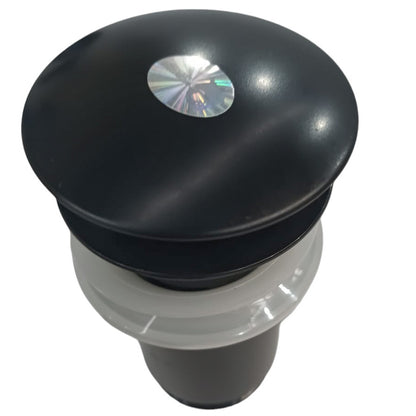 Ventil lavoar cllick-clack, ABS, negru RV888856