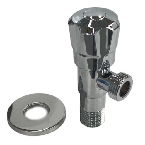 Robinet coltar cu rozeta 1/2"x1/2" RV888815