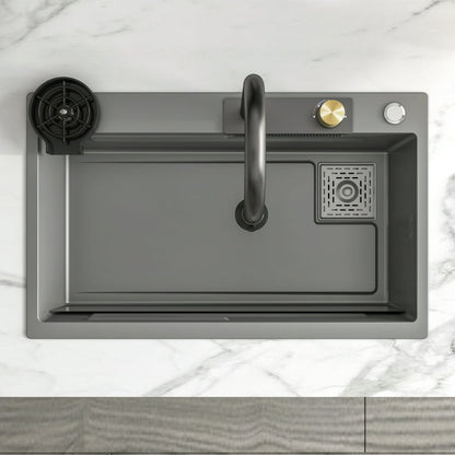 Chiuveta multifunctionala, otel inoxidabil, 75x45cm, gri  RV888824