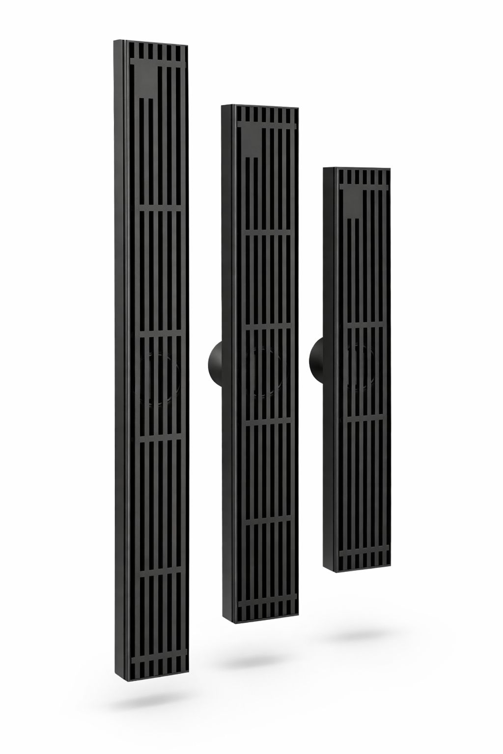 Rigolă duș liniară, inox 304, 57x500mm, negru RV8888104