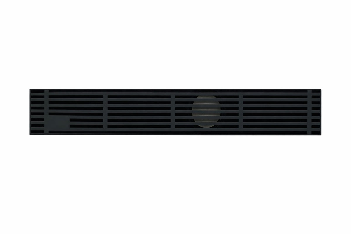 Rigolă duș liniară, inox 304, 57x500mm, negru RV8888104