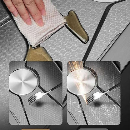 Chiuveta multifunctionala, otel inoxidabil 304, LED-uri, 75x46cm, gri antracit RV8888118