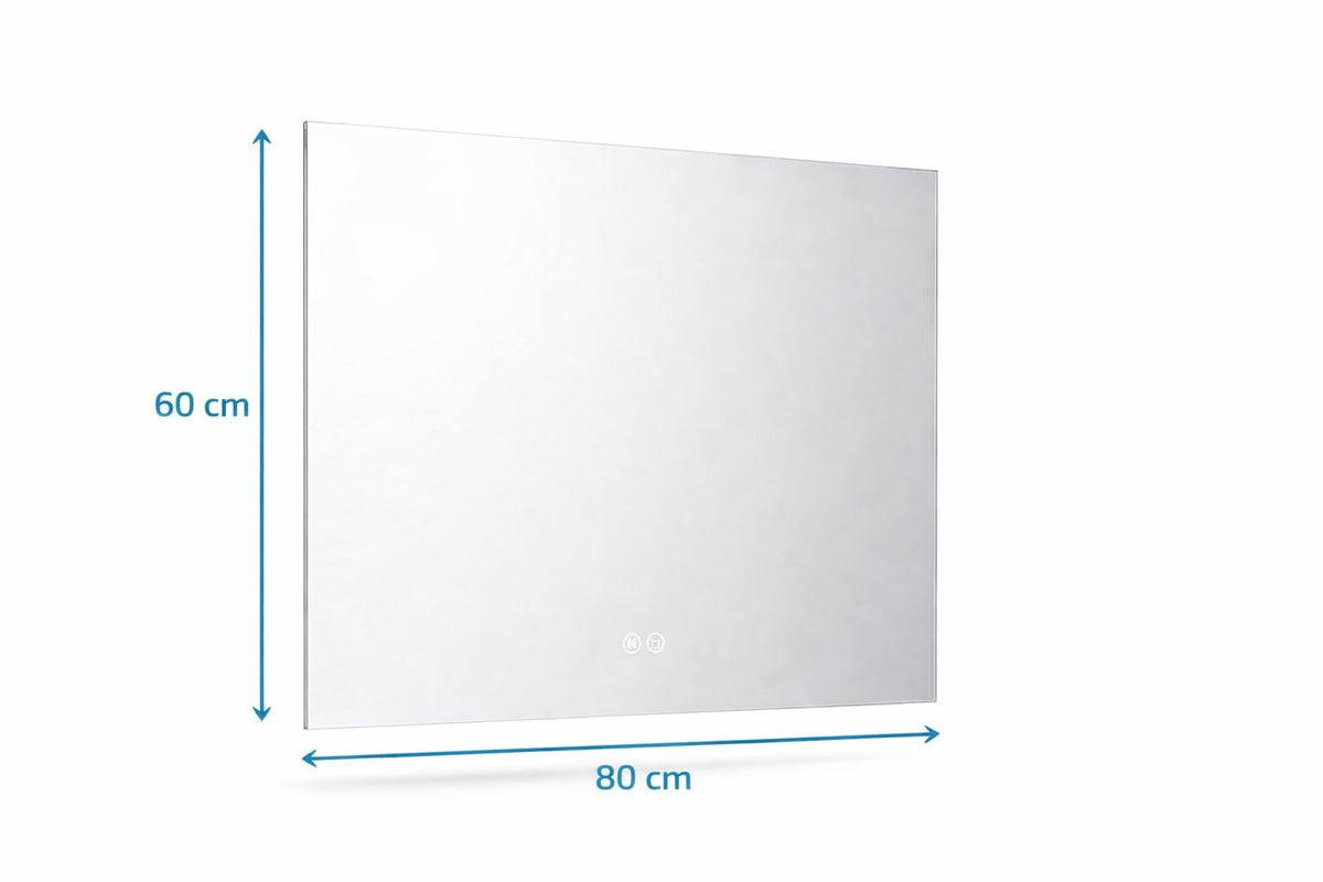 Set mobilier baie, PVC, 80x46x45cm, gri     RVC2004G