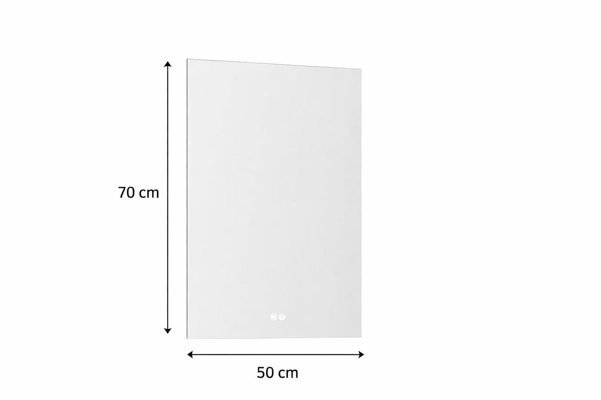 Set mobilier baie, PVC, 50x43x52 cm, alb   RVH11-500W