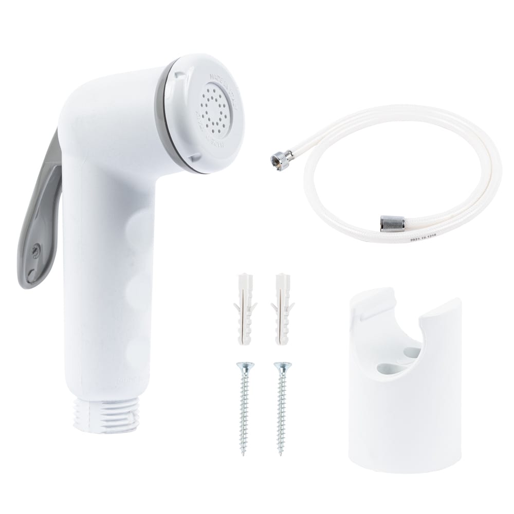 Set complet dus igienic alb RV88881