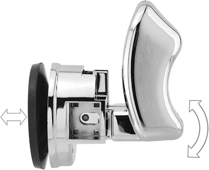Suport para dus, montare cu ventuza, crom  RV888878