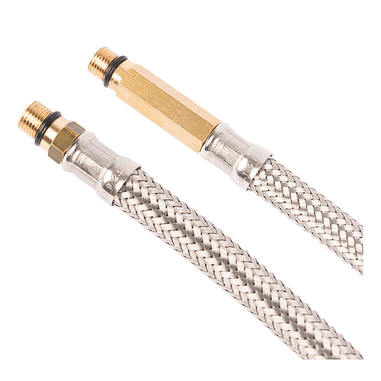 Set racord flexibil, conectare 1/2"xM10, 2bucati, 1x stut scurt si 1x stut lung, 60cm RV888872